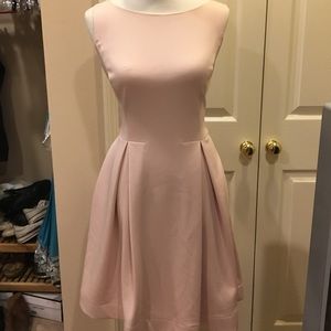 Blush Calvin Klein dress